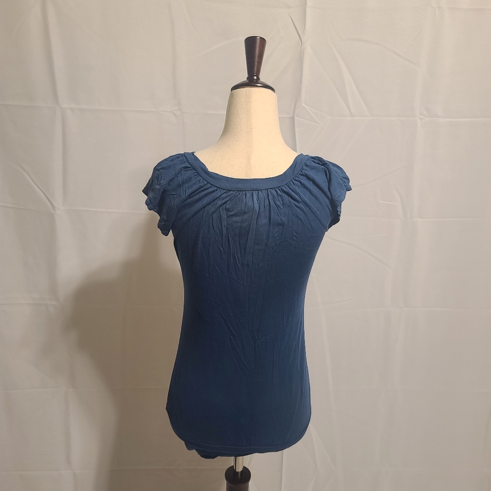 Max Rave Blue top Size Small - Picture 2 of 5